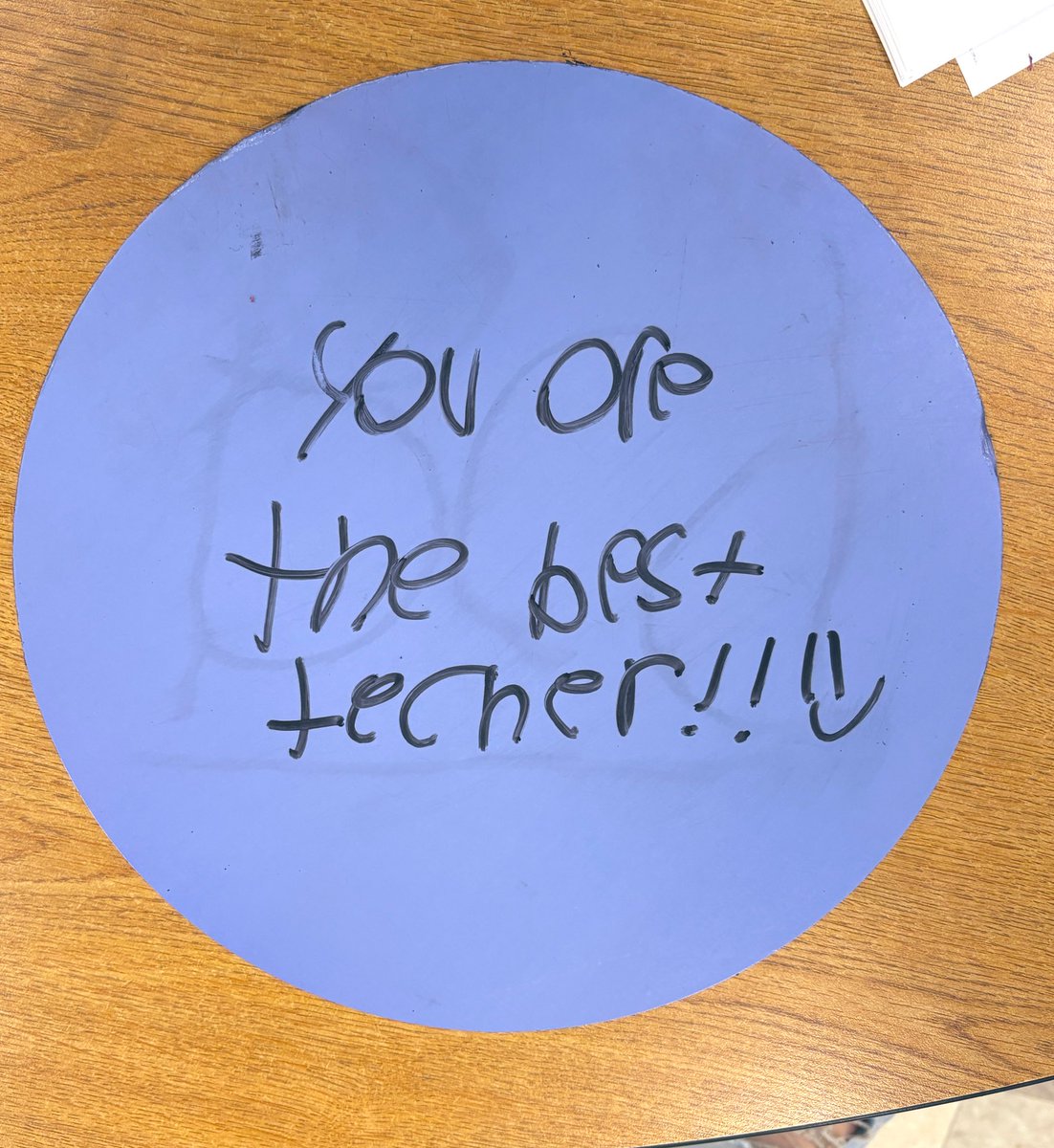 MrsGrahamSCE's tweet photo. I’ll take these notes any day! And we’ll just keep working on the spelling! 😄🥰

#newpalproud @JKehrt_SCE https://t.co/o0FyUp8HYX
