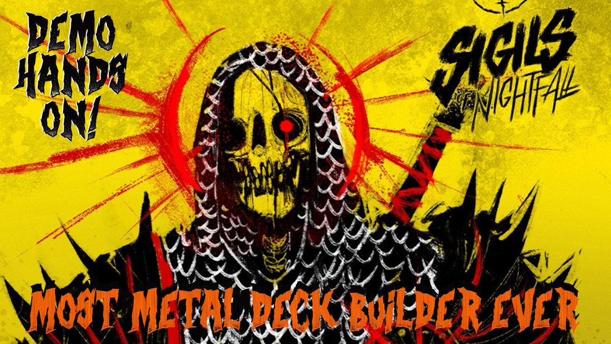 Sigils of Nightfall from <a href="/2Wedges/">2 Wedges</a> is the heavy metal, deck building dungeon crawler that I didn't know that I needed. Come check out its outstandingly vivid art style and my hands on impressions in my...

📼NEW VIDEO: youtu.be/1p6fQDA2SE0