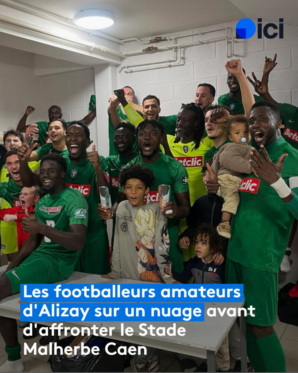 Voici le Football Athletic Club, Alizay, le club qui va battre le stade Malherbe Caen au 6e tour de la #CoupedeFrance.
"Un match historique" pour  club du village de 1.500 habitants dans l'Eure 🤩
➡️ l.ici.fr/dIx