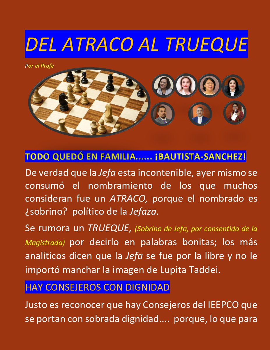 Eje_077's tweet image. 📍¡DEL ATRRACO AL TRUEQUE!
#AsíLaPolítica #Poder #Mandato #gobiernodelestado #Oaxaca #Mexico #política #Gobierno
