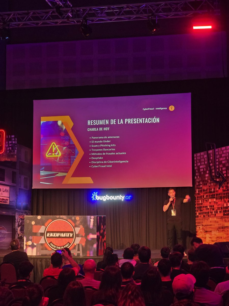 Ciberinteligencia para combatir fraudes, Braian Arroyo, Sala d