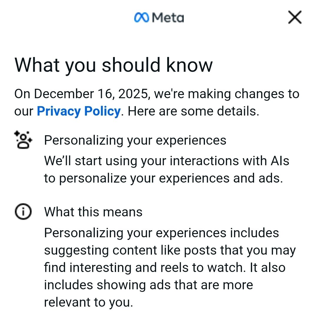 Oh, and just ignore that lump in your bed too. It's just Zuck.