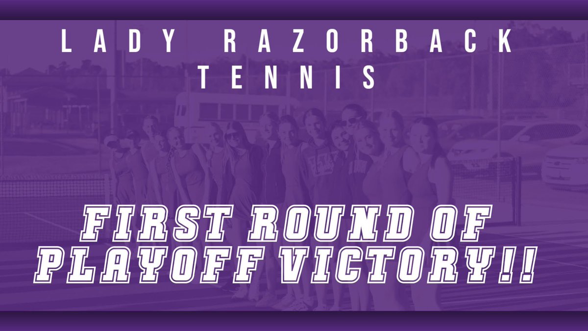 RazorbacksA's tweet image. Girls tennis defeated Union County yesterday 6-0 in the 1st round!!

Winning in singles: 
Abby Stewart 
Hannah Stewart 
Reese Stellbrink 
Laken Addis 
Keslynn justice 

Winning in doubles: 
Bailey Bottoms 
Kristen Winland

Congratulations ladies!