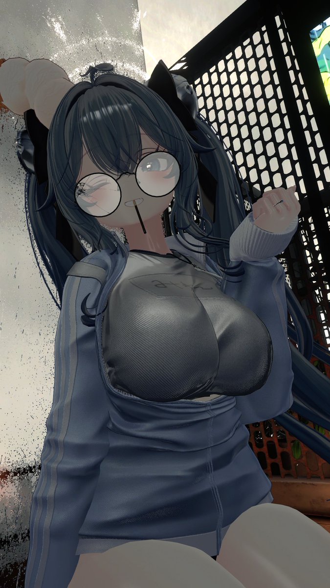renmimi515862's tweet image. おはおはよ～🌧️✨　#LookVook #VRChatPhotos #VRChat #SELESTIA