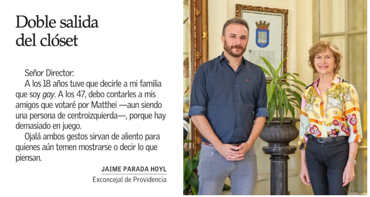 visionpaischile's tweet photo. La coherencia no tiene color político, sexo ni raza. Y eso es lo que representa Evelyn Matthei. https://t.co/SeKEj1Tk3P