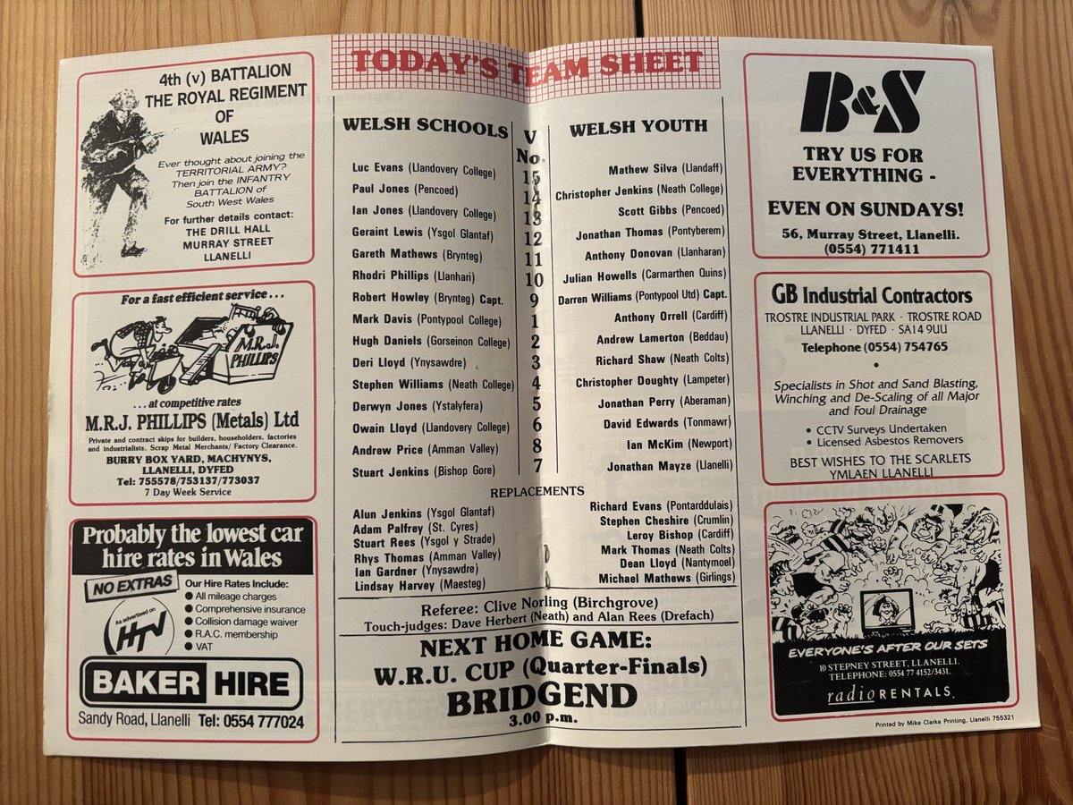 Rugby Memorabilia Society tweet media