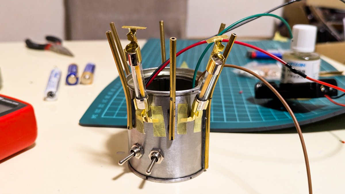 mstmst37's tweet image. スイッチ組み込み
ぁぁぁ狭い、壊れたら修理大変そう…
#mst7号