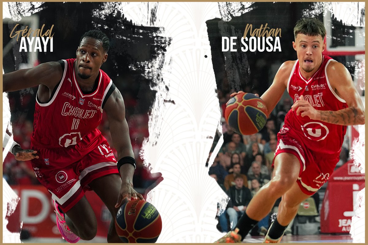 Félicitations à Gérald Ayayi, sélectionné dans la liste des quatorze Bleus 🇫🇷 retenus pour débuter la campagne de qualification à la Coupe du Monde 2027 pendant la trêve internationale de fin novembre

et à Nathan De Sousa, invité comme partenaire d'entraînement de cette