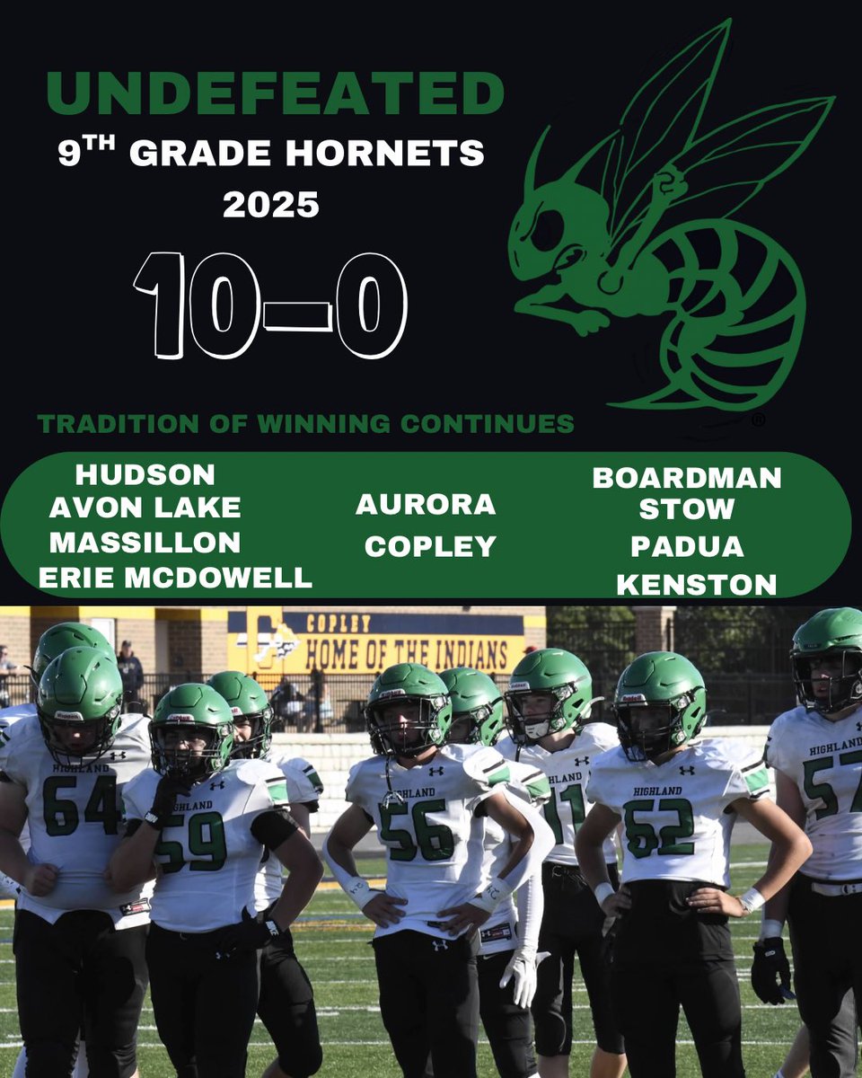 HHFootballClub's tweet image. Undefeated Freshman Hornets! #futureisbright #gohornets