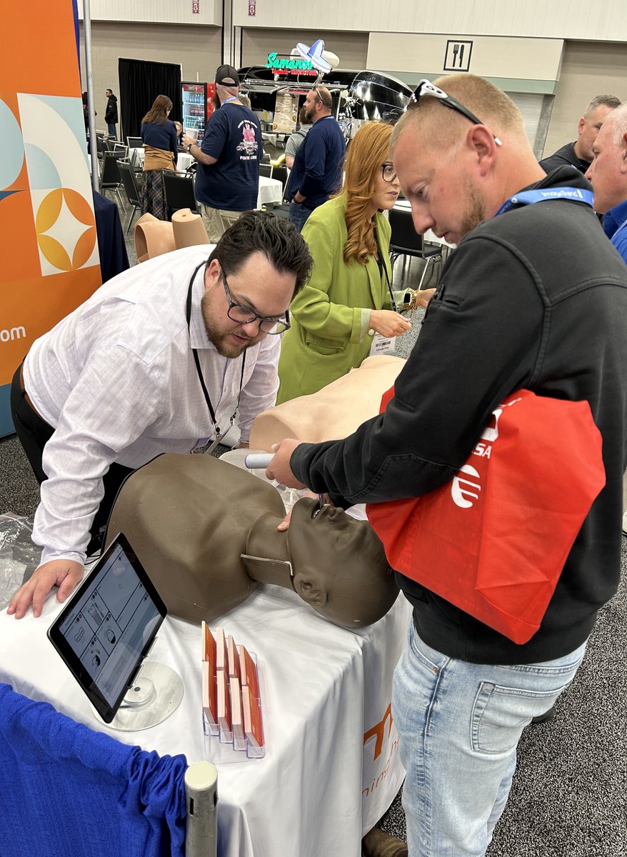 It’s our final day at #EMSworldexpo2025 - Get involved in the conversation and try out cutting-edge simulation at booth 4️⃣3️⃣5️⃣ today- don’t miss your chance! 
#healthcaresimulation #EMStraining #globalhealth #emergencyservices
