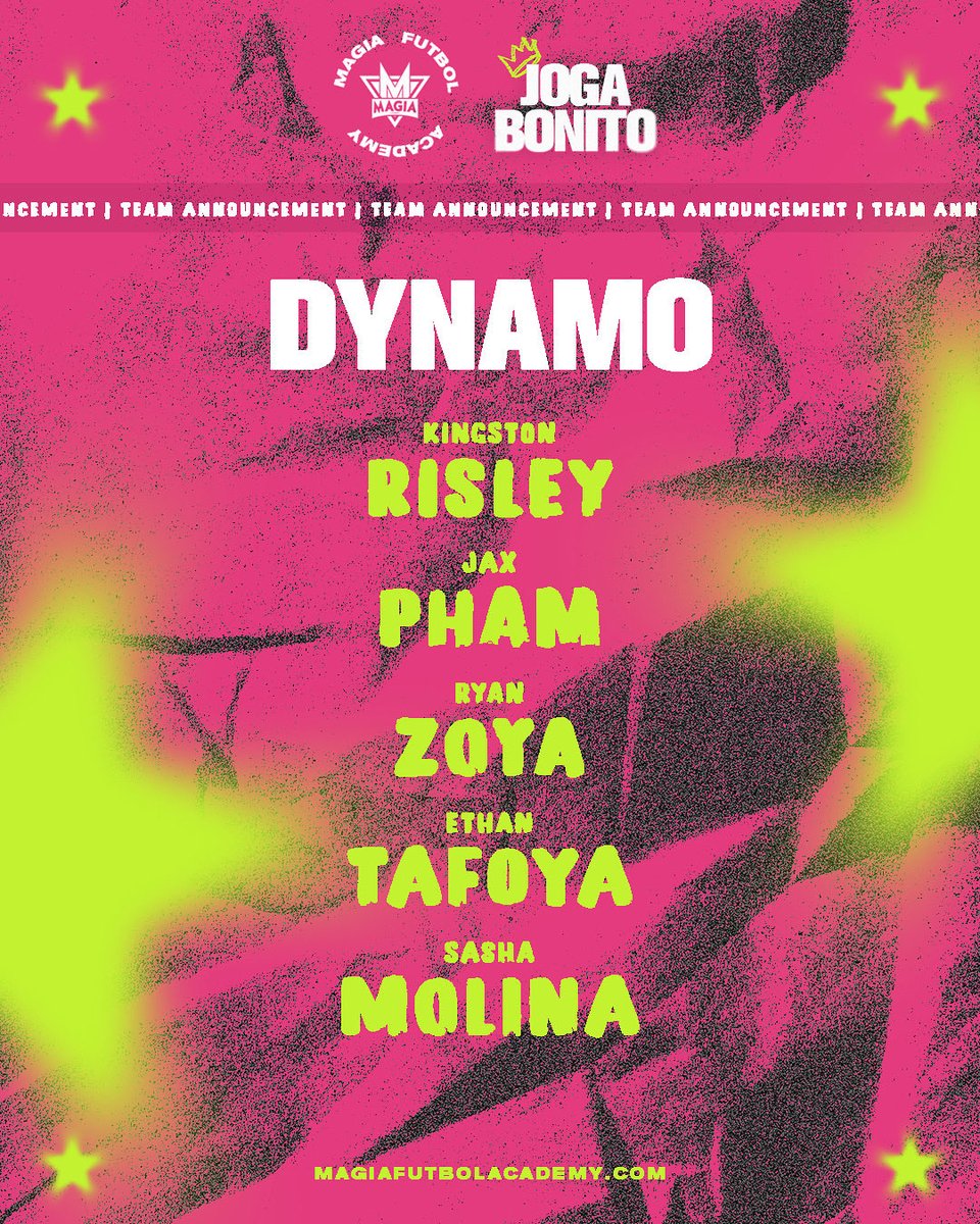 JOGA Bonito | 3 V 3 | Championship Day

Dynamo confirmed and set to compete in the Tango division November 16th, 2025 somewhere in Southern California!