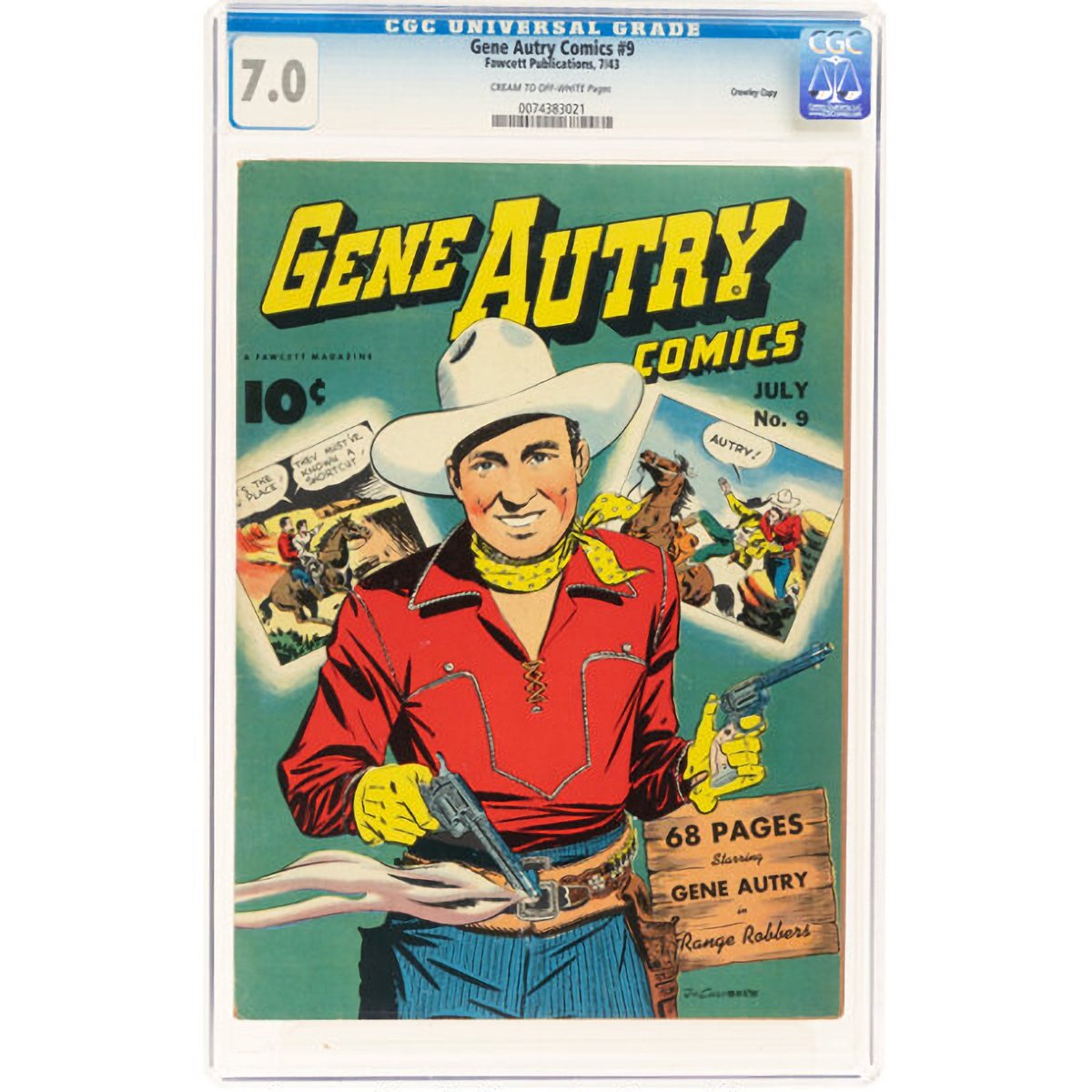 Gene Autry Comics #9 CGC 7.0 top 5 on CGC  
🔗 ebay.com/itm/2363900452…  
 #ad