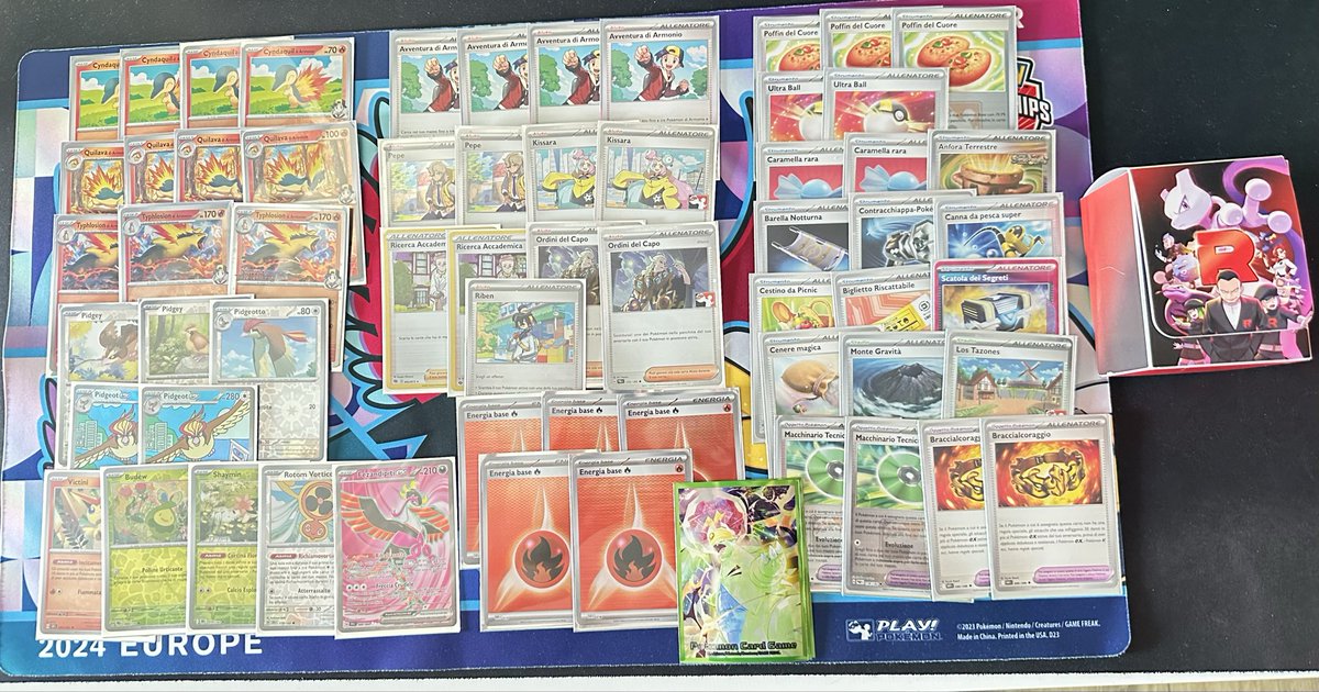 Is there any deck in this consistency? I won a challenge 4/0/0 last night with this incredible typhlosion. I hope to find a list for the mega meta.