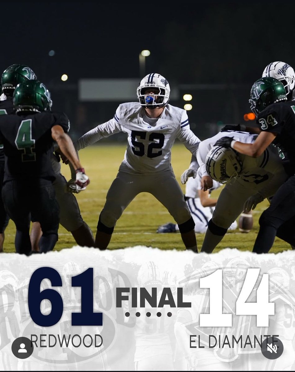 redwoodrangersfootball tweet media