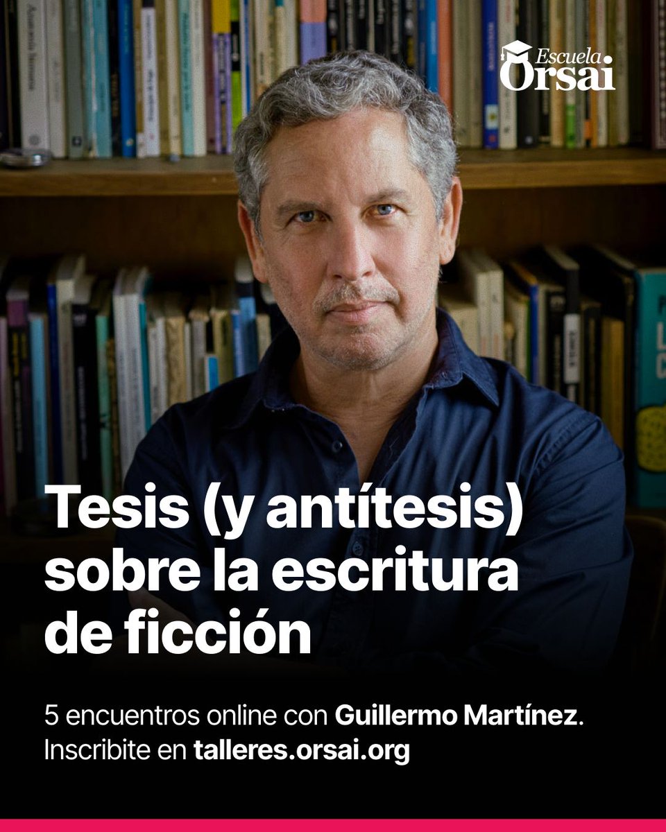 leoysubrayo's tweet image. Antes de que se vaya el año 👇
En noviembre daré este curso de cinco encuentros virtuales: miércoles 12, 19 , 26 de nov y 3 y 10 de diciembre de 19 a 20 h.
Inscripciones en: talleres.orsai.org/productos/tall…