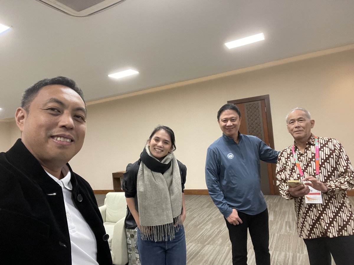 A landmark meeting between PSC Chairman Pato Gregorio and his long-time friend and ally, Indonesian Sports Minister Erick Thohir.