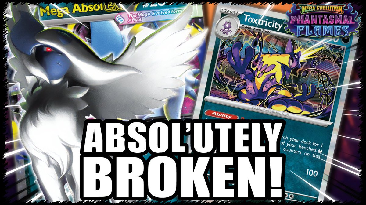 ⭐️ This deck is Absol'utely amazing! ⭐️

▶️ youtu.be/0OozrcKD0GA?si…

#pokemon #PokemonTCG #PTCGL #PlayPokemon #YouTube