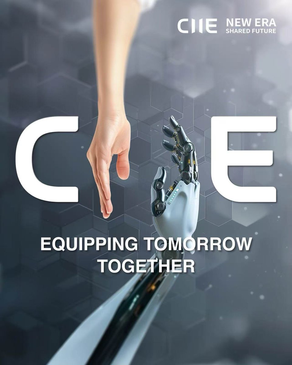 ChinaBritain's tweet photo. The Countdown is On: The 8th @ciieonline is Coming! With only weeks to go, the 8th China International Import Expo (CIIE) is ready to open its doors in Shanghai.⏰

Don't miss it! Learn more about the Expo here: https://t.co/qsRo1Jdc6w

#Sponsored #China #UKChina #Trade #Business https://t.co/ueLQQaU6lq