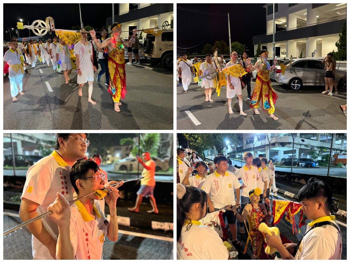 Joined YB Wong Hon Wai at the 8th Jiu Huang Da Di Cultural Parade in Asia Heights.
Parliament Bukit Gelugor contributed RM10,000 in support of cultural heritage and community unity.