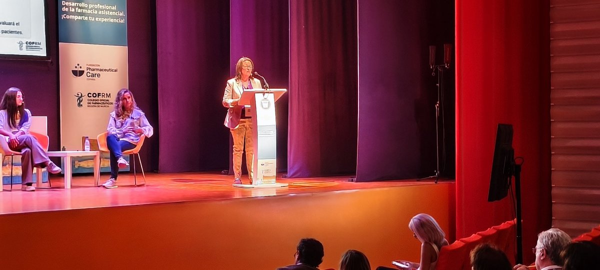 Seguimos en <a href="/PhCare_es/">Fundación Pharmaceutical Care España</a> en Cartagena. Con #AnaNieto y #Rosalia del <a href="/COF_Sevilla/">COF Sevilla</a>