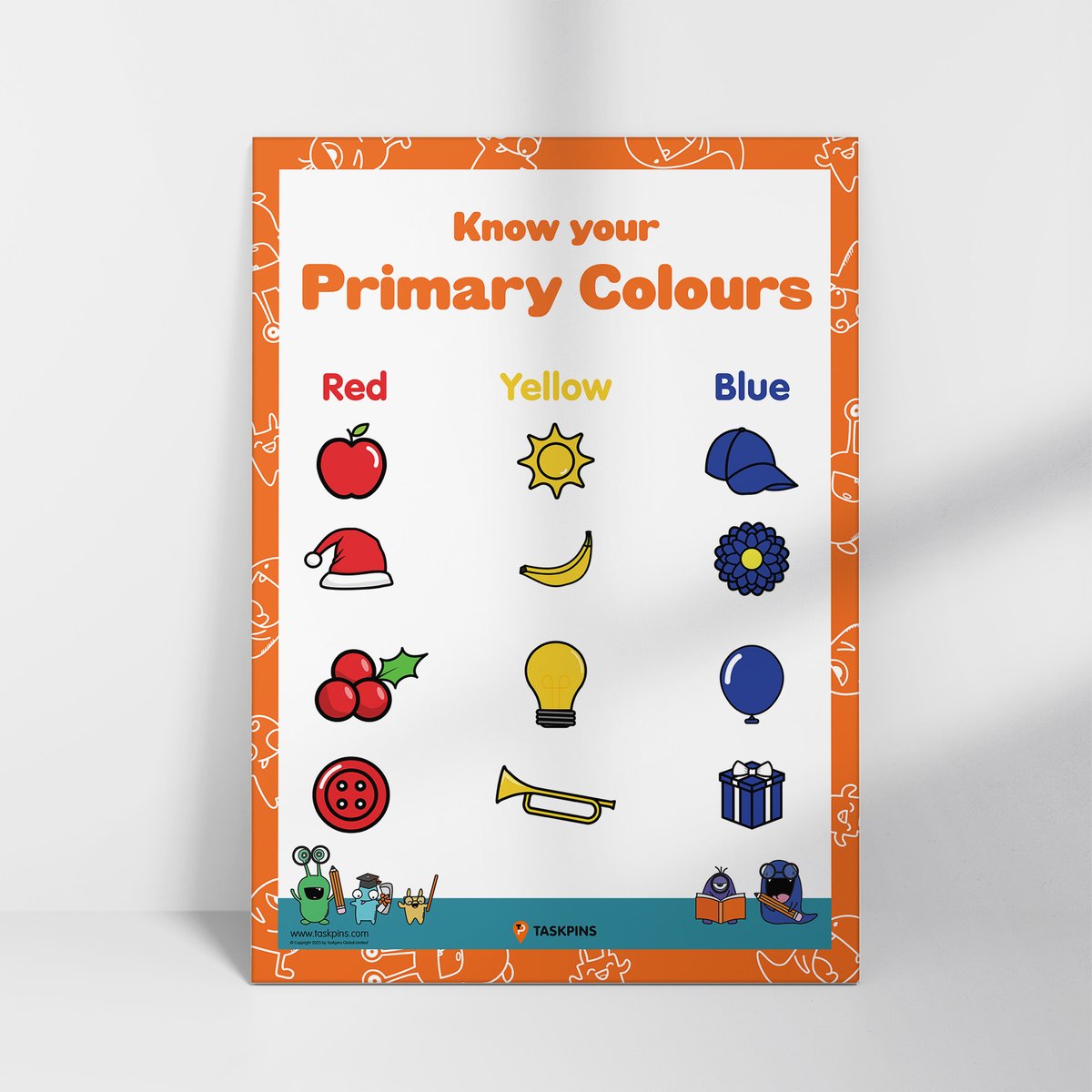 TaskPins's tweet image. AD What Are The Primary Colours

taskpins.com/product/what-a…