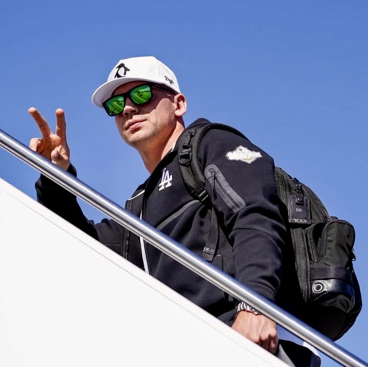 JoeOLeksy's tweet photo. The 2025 World Series starts today! Good luck to the LA Dodgers and Ben Rortvedt! It’s been a crazy and magical ride for Ben that continues on tonight! 💙 Go Dodgers! 😁 @Dodgers @SportsNetLA https://t.co/DF7u0f9qfc
