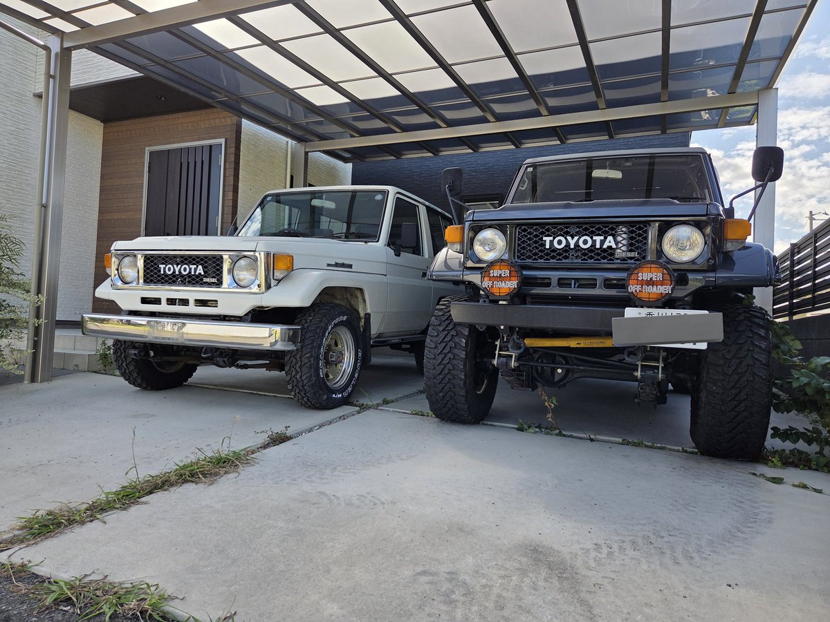 cawf2367's tweet photo. 買った🚙
ランクル増車!
#LANDCRUISER #LANDCRUISER70 #ランドクルーザー #ランクル #BJ70 #BJ70V #3B https://t.co/rRmmXoepNC