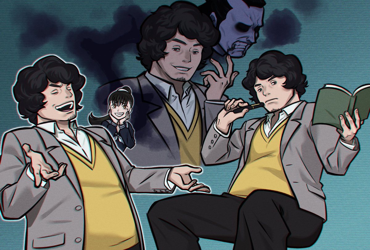 新石先生！慣れない絵柄だから難しい！！
#パラノマサイト