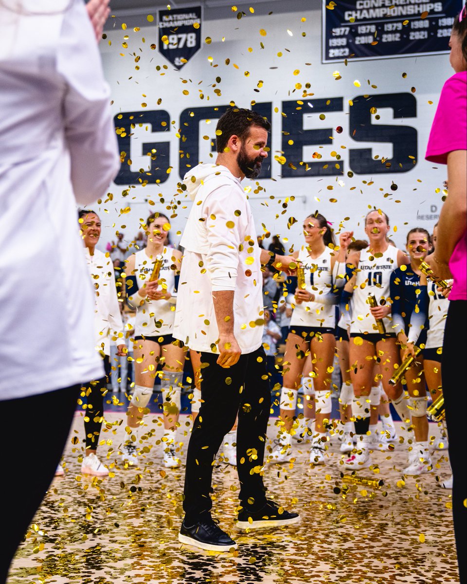 USU Volleyball tweet media