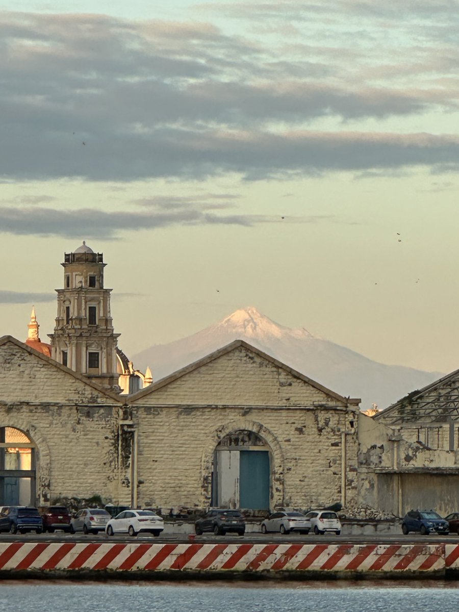 El pico de Orizaba DEVORÓ desde el puerto