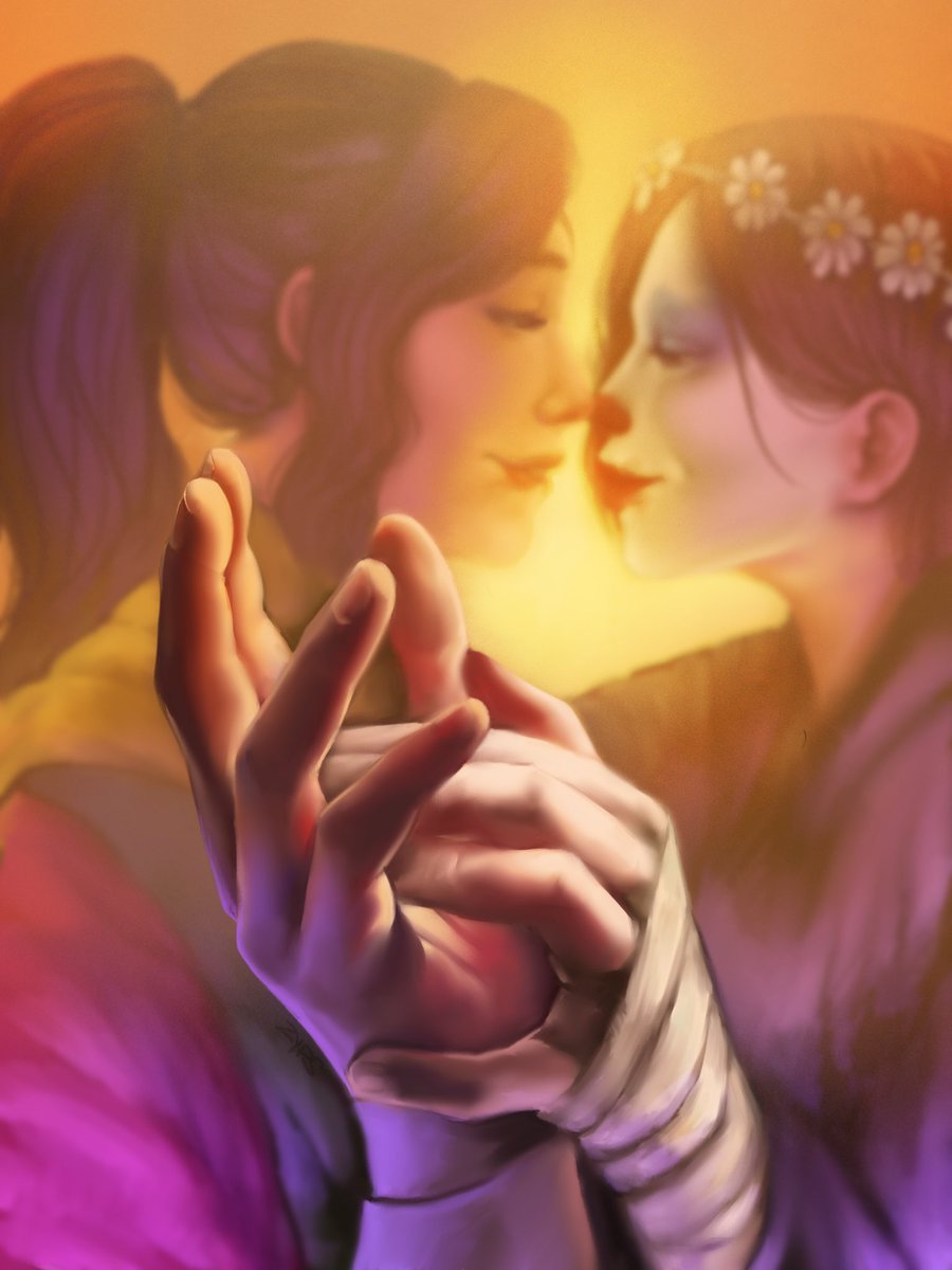 ☀️ Intwined souls ✨

Just a casual lil piece of two beautiful women hanging out. 
Casually. Totally calm and what not. 

Happy friday!