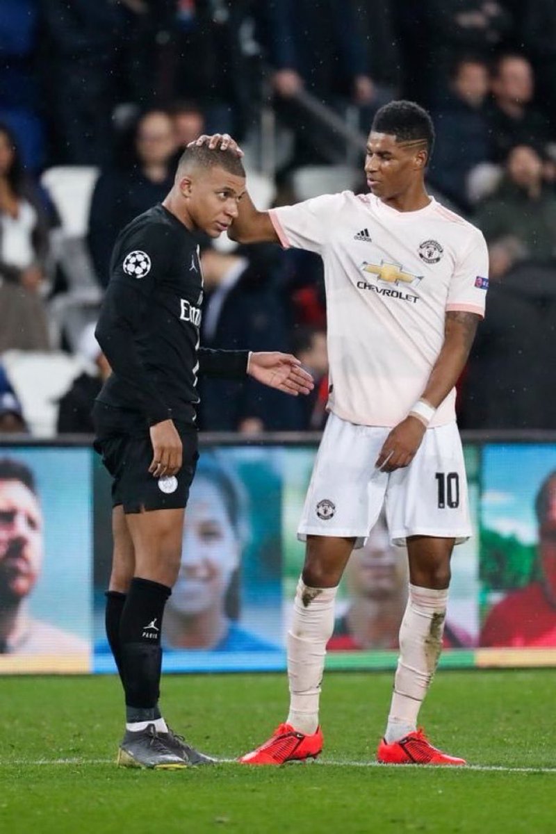 utdjohnyy's tweet photo. Apart from goals, what does Mbappe have over Rashford? https://t.co/eduXe1siq6