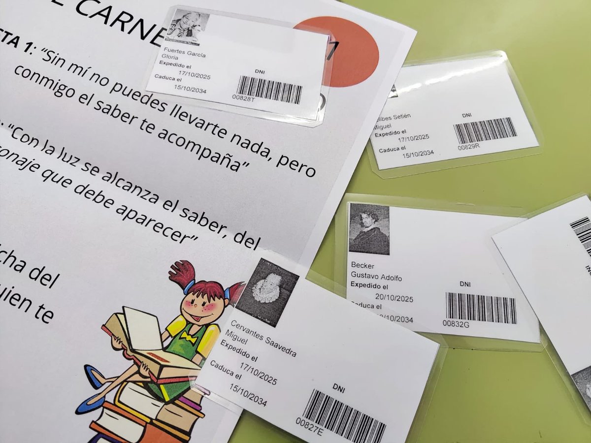 📚Celebramos el #DíaDeLasBibliotecas 

Infantil y 1º-3º disfrutaron de un teatro mágico en la Biblioteca Municipal 🎭
Mientras, 4º-6º vivieron una gymkana literaria 🕵️‍♀️📖 en la del cole, aprendiendo sobre préstamos y el valor de cuidar los libros.
#BibliotecaEscolar #Conexiones