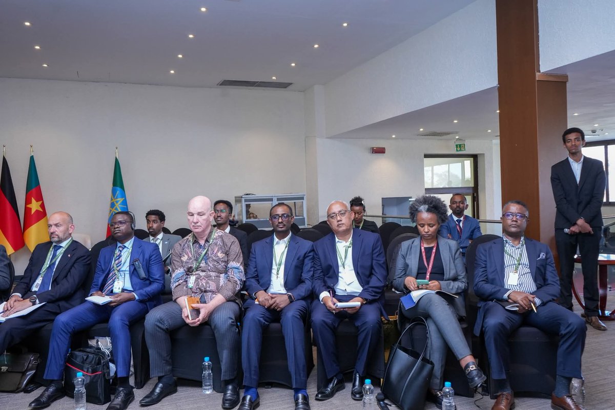 MFAEthiopia's tweet photo. On the opening day of the 11th @TanaForum in Bahir Dar, during a panel focused on peace and stability in the Horn of Africa, State Minister of Foreign Affairs, Ambassador @SMHaderaAbera, shared #Ethiopia’s perspectives, highlighting the significant role the country has been playing in ensuring peace and security in the region. The State Minister underscored that Ethiopia, owing to its strategic location in the Horn of Africa, will continue to play and strengthen its pivotal role in advancing sustainable peace and security in the region.

Somalia’s State Minister of Foreign Affairs and International Cooperation, Ali Mohamed Omar, on his part, elaborated on his country’s efforts regarding peace and stability in #Somalia. IGAD Representative to the African Union, Ms. @MaureenAAchieng, also provided insights into #IGAD’s role in maintaining peace in the Horn of Africa.

The 11th Tana High-Level Forum on Security in Africa will continue tomorrow in Addis Ababa.