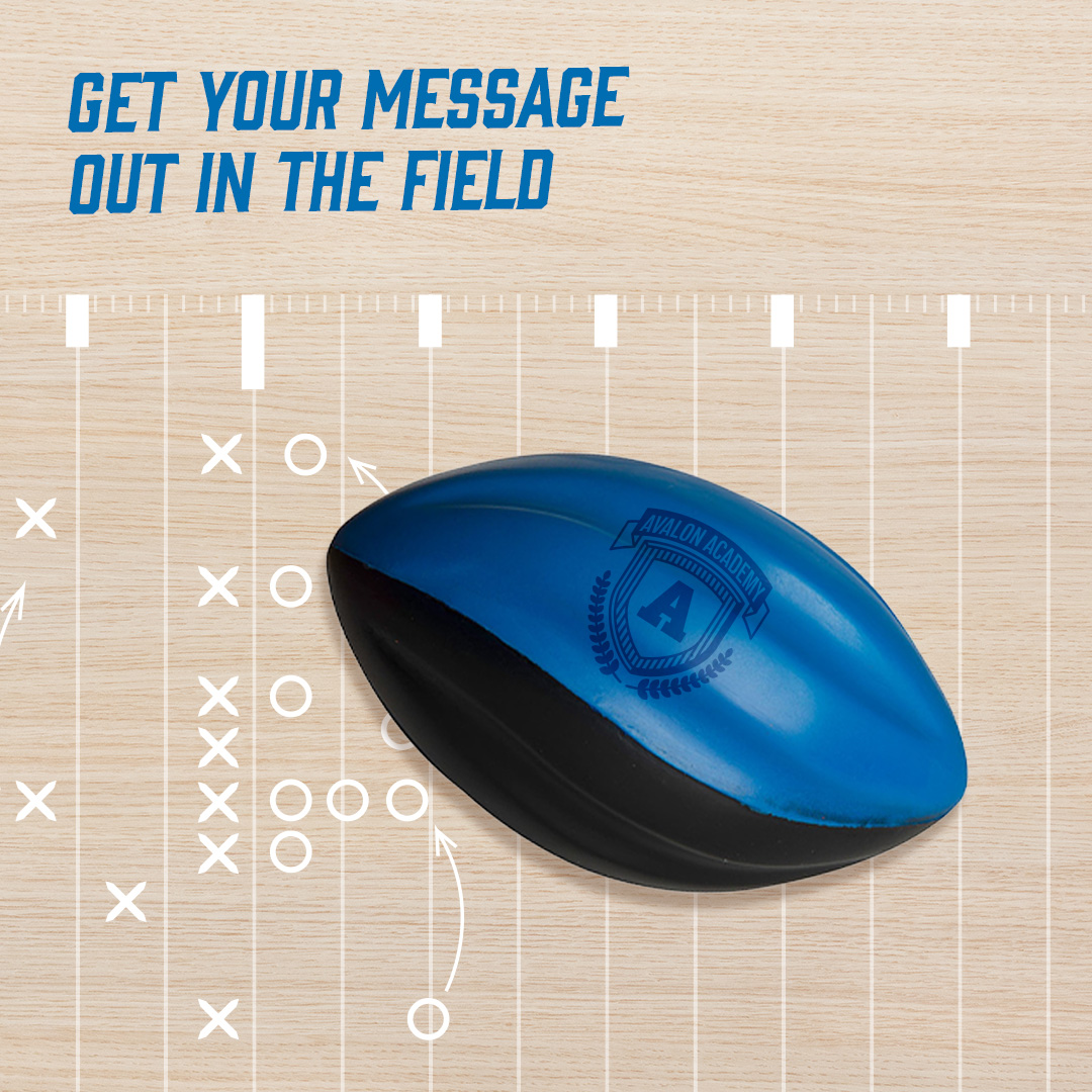 _BigEPromos's tweet photo. Looking for new tactics for your next marketing play? 🏈 Start with these fun and squeezable branded stress reliever footballs. Toss them to prospects at your next tailgating event and get everyone in on the game. Or, pass them out to your team to remind them to go for the goal! https://t.co/oc99upthGy