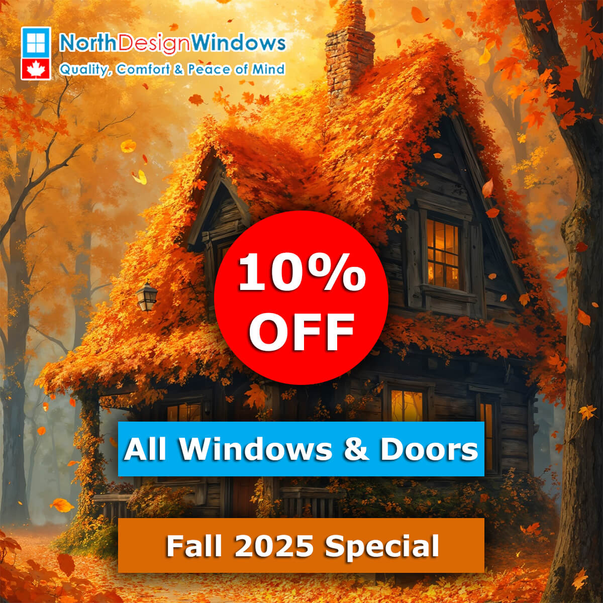 windows_north's tweet image. Right now, get 10% OFF all windows and doors — but hurry, this Fall 2025 Special won’t last long! Once the snow starts falling, this offer melts away. ⏳

☎️Call 613-793-0894 to get your quote! Or visit northdesignwindows.ca/request-quote/

#windowsottawa #windowsreplacement #fallspecial