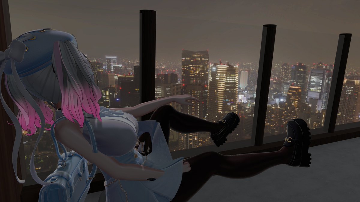 TsukushiInk's tweet photo. 夜 https://t.co/7IgIquRiHu