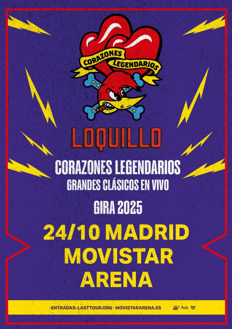 🎙️A las 20:30 horas conciertazo de <a href="/Loquillo/">Loquillo</a> en el <a href="/MovistarArenaEs/">Movistar Arena España</a>, no te pierdas ni una sola canción de este mítico artista utilizando #transportePublico 

🚔Nosotros estaremos en los aledaños del palacio velando por tu seguridad y realizando funciones de tráfico
#PMM