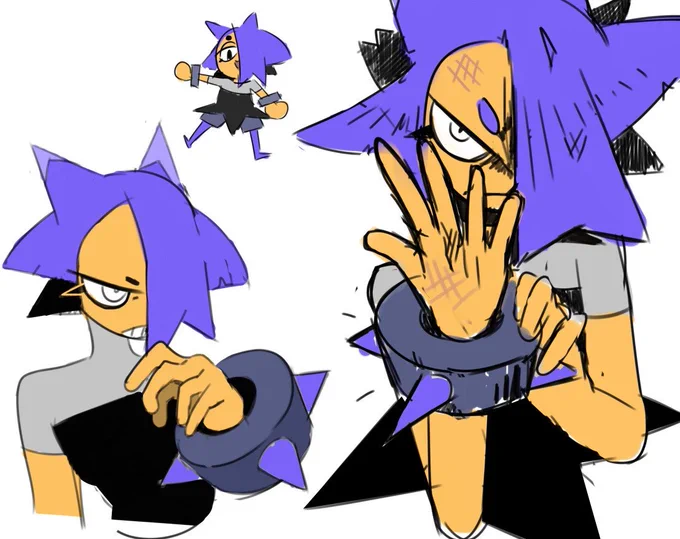 She