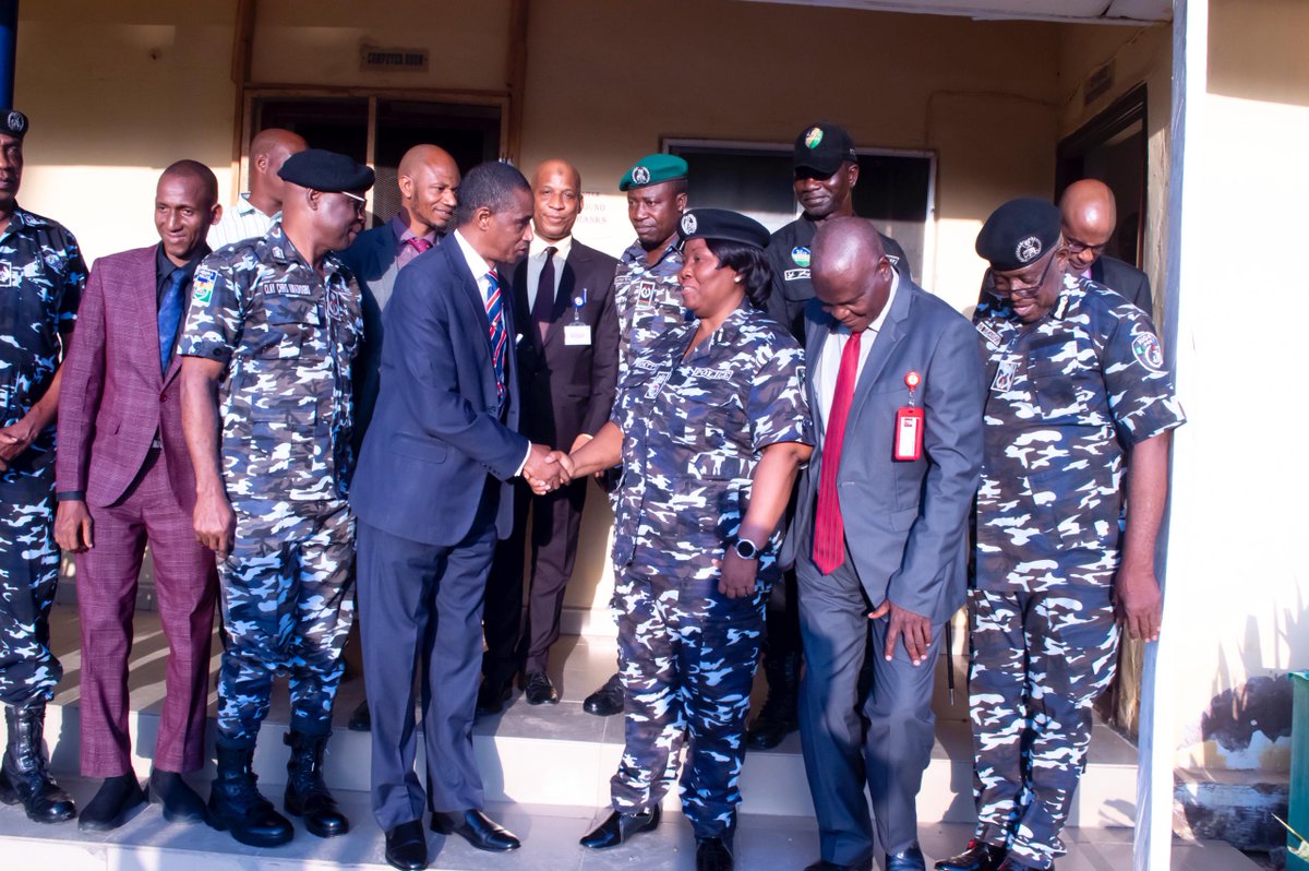 nccsalw's tweet photo. NCCSALW Strengthens Collaboration with Key Stakeholders in the North East

The North East Zonal Office of the National Centre for the Control of Small Arms and Light Weapons (NCCSALW) has embarked on advocacy and sensitization visits to strengthen partnerships with security agencies, state governments, and traditional rulers across Borno, Taraba, Adamawa, and Gombe States.

Led by the Zonal Director, Maj Gen A Adamu (Rtd), the visits focused on enhancing intelligence sharing, inter-agency collaboration, and public awareness to curb illicit arms circulation, a major driver of insecurity in the region.

Highlights included a sensitization lecture at Taraba State University during the Youth Cultural Festival, where students pledged to support arms control advocacy. The team also paid homage to His Royal Highness Dr. Muhammadu Barkindo Mustapha, CFR, the Lamido of Adamawa, who commended the Centre’s peace efforts.

The engagements reaffirmed strong stakeholder commitment to arms recovery, intelligence coordination, and community sensitization in the North East.

#NCCSALW #NorthEastZone #ArmsControl #ONSA #PeaceAndSecurity #CollaborationForPeace #Nigeria
