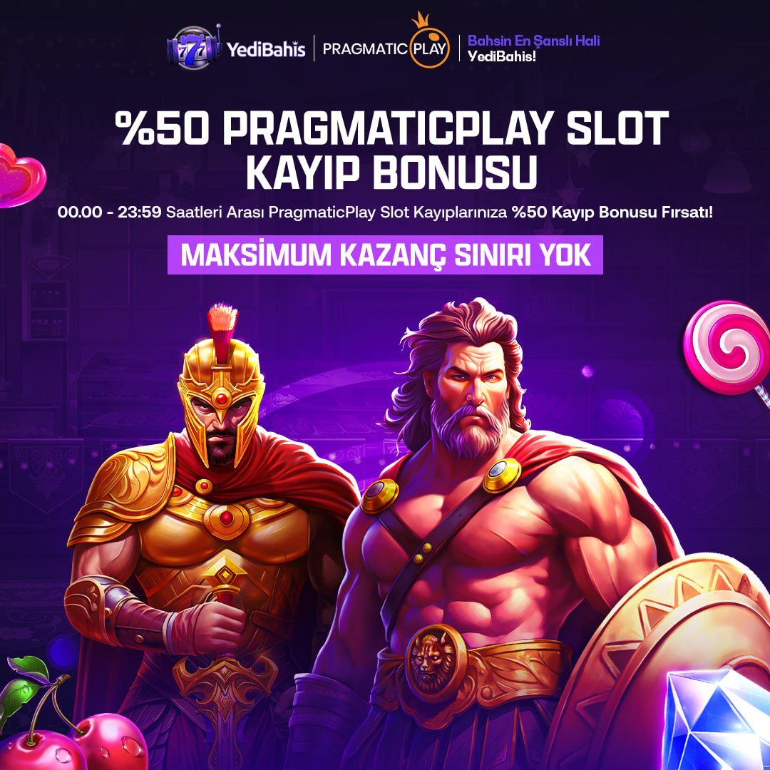 ⏰24 Ekim Cuma Gününe Özel 00:00 - 23:59 Arasında Kaybınızı Kazanca Çevirme Fırsatı!

⚡️ PragmaticPlay Slot %50 Slot Kayıp Bonusu

✖️500₺  ve Üzeri Yatırımlarınız İçin Geçerlidir

🤑Keyfini Kazanç Sınırı Olmadan Çıkarın