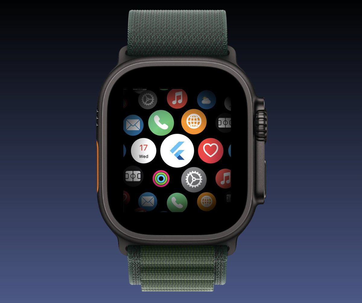 ABausG's tweet image. This year at @FlutterconWorld I gave a talk on how you can built an Apple Watch⌚️ Companion App for your @FlutterDev Apps.
The recording is now online and I have written an article on the topic with some more details.
You can find the links in the thread! 🧵