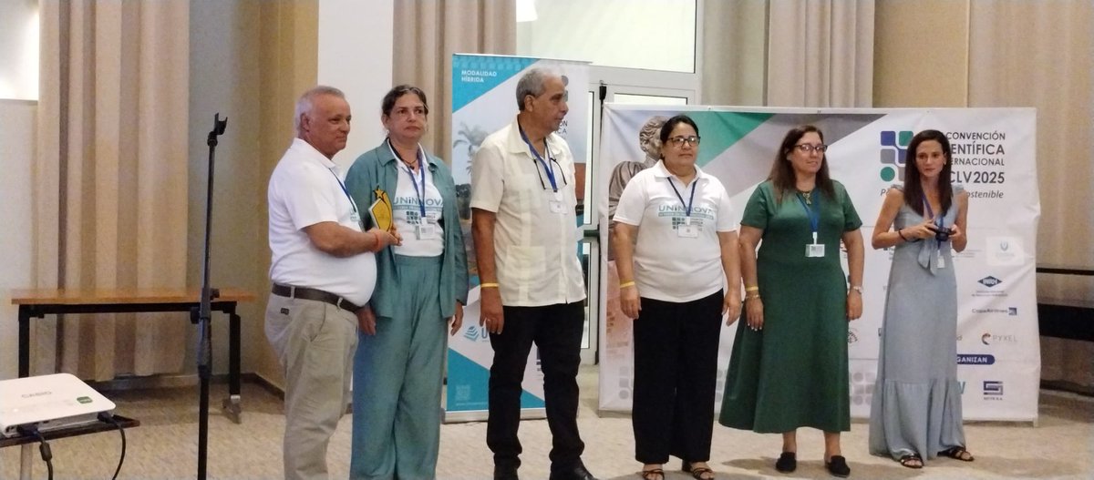 Excelente Feria de Innovación UNINNOVA 2025 en la V Convención Científica Internacional de la <a href="/UCLVCU/">UCLV 🇨🇺</a>. Por una innovación sostenible.