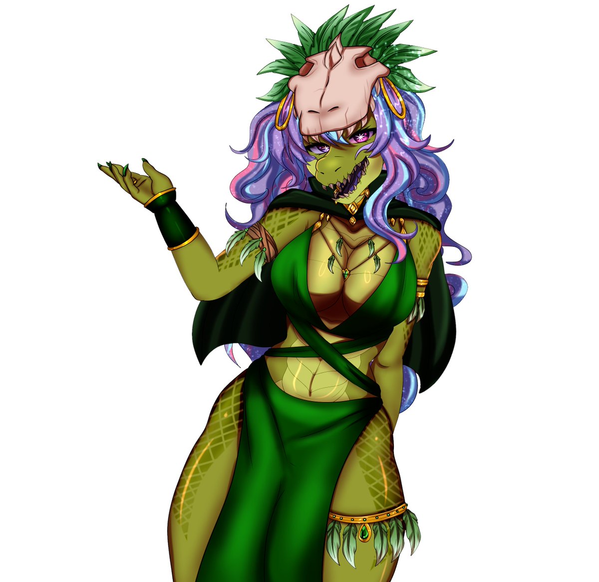 Em segundo lugar: <a href="/JayJayjr_art/">JayJayjrArt Comms Abertas!</a> por ter dado além de um estilo único e esbelto pra fora da caixa de ideias, conseguiu me transformar em uma jacaré mais do que fofa e selvagem do que eu conseguiria imaginar!