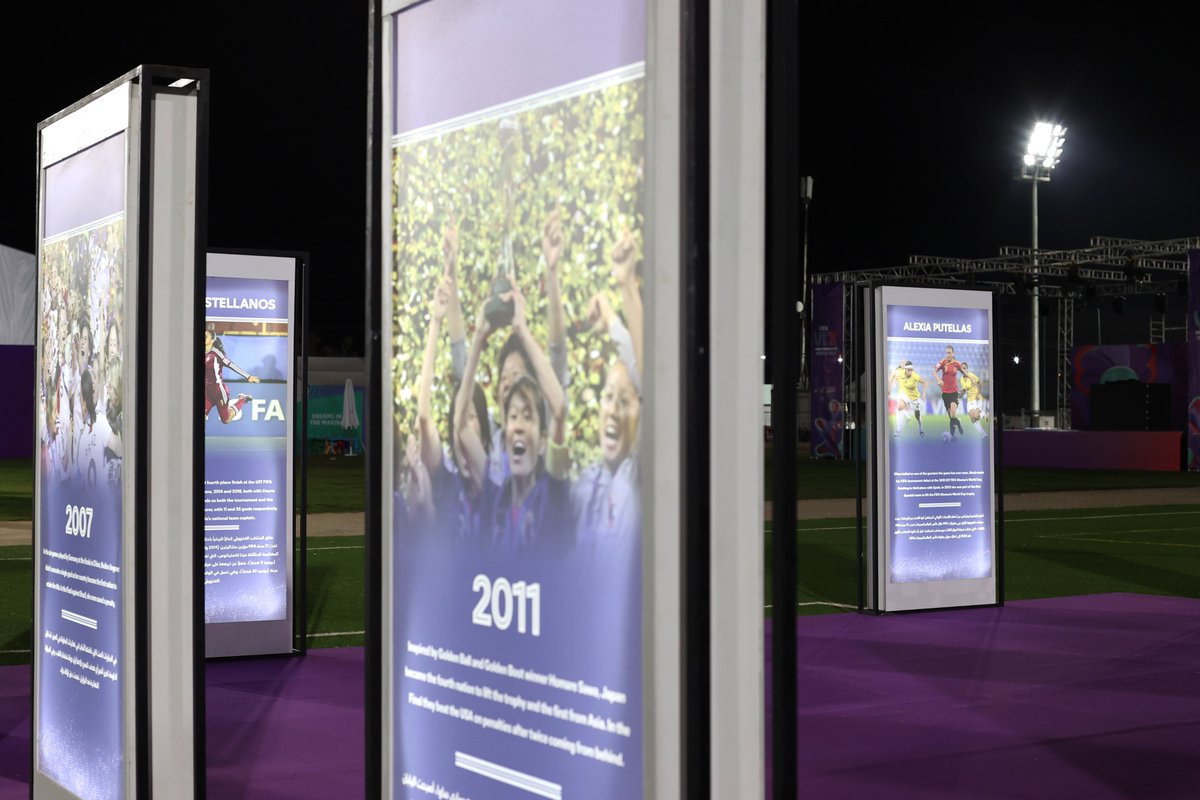 FIFAMuseum's tweet image. Celebrate the journey from youth tournaments to global success!

Visit our new pop-up exhibition “Rising Stars: The FIFA U-17 Women’s World Cup Legends” during the FIFA U-17 Women’s World Cup 2025 inside the Fan Zone at the Mohammed VI Football Academy in Rabat🌟

Through…