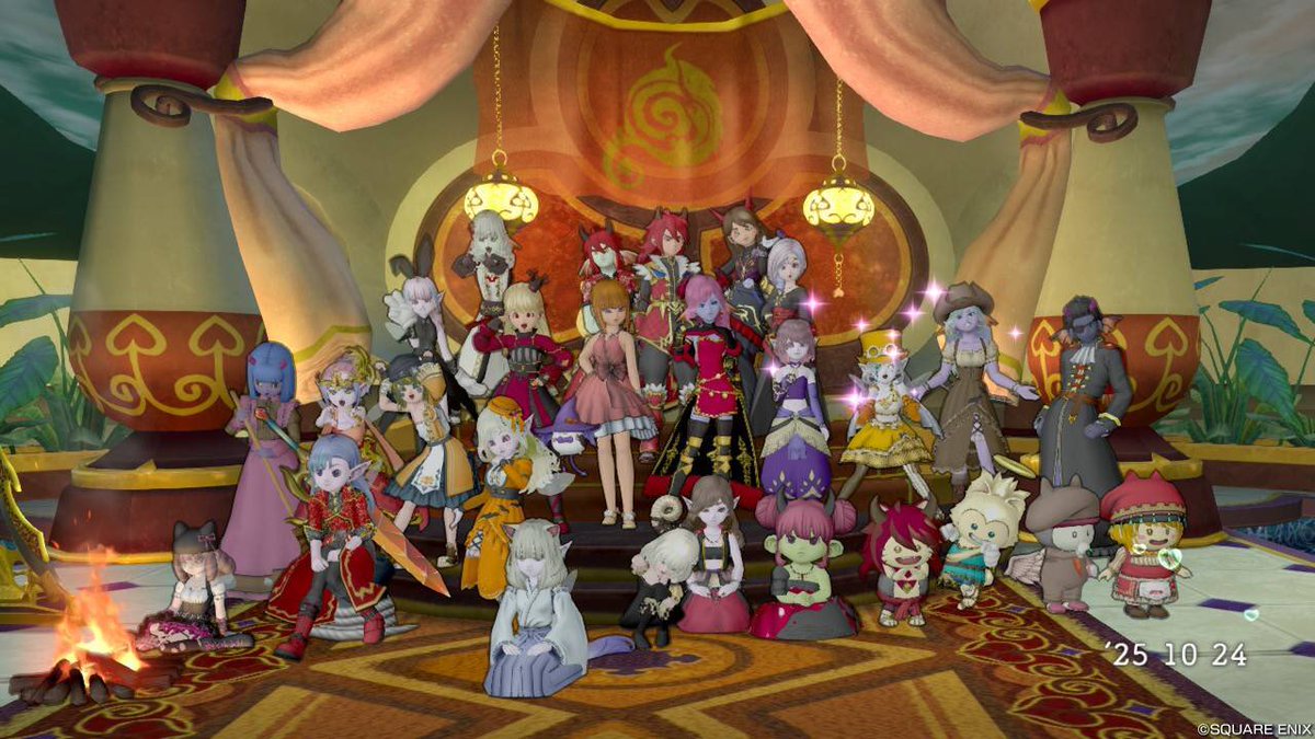 rumin_dqx's tweet photo. ユシュカの日の集会、ありがとうございました！🔥
途中からの参加でしたが、シャボン玉まみれにされてたりチャットも盛り上がってて、楽しかったです😊 https://t.co/fJ1rEerRBy
