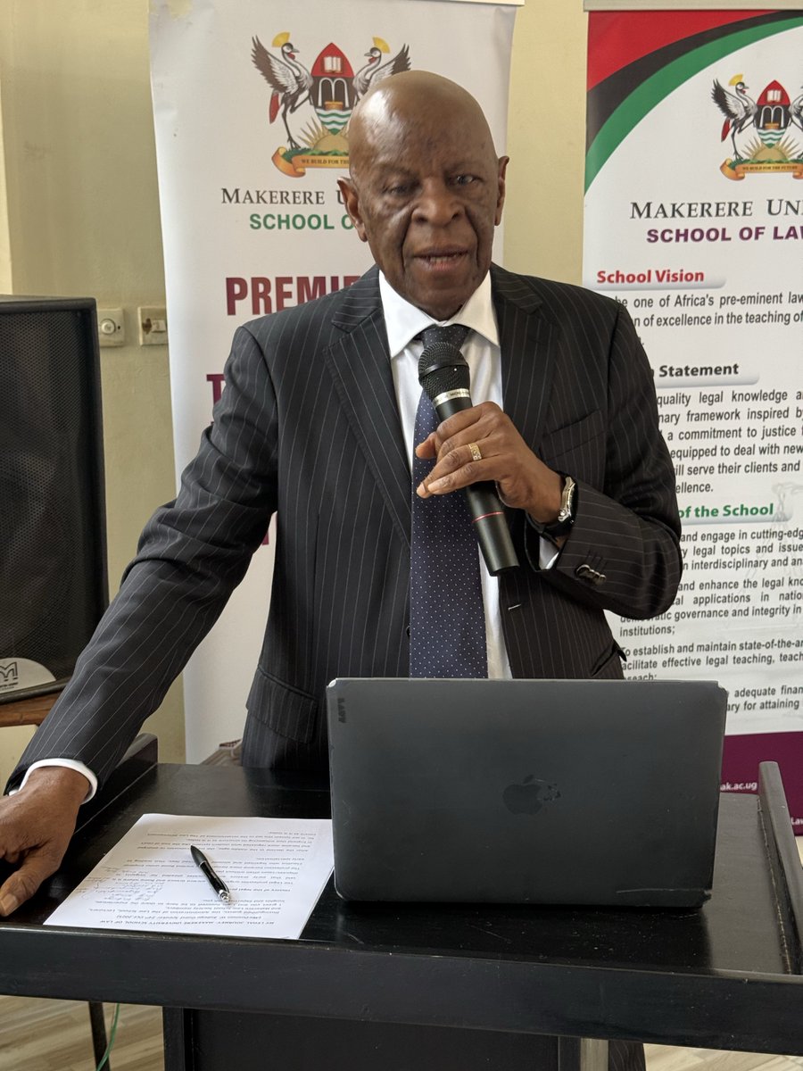 MakerereLaw's tweet image. Senior Counsel Mac Dusman Kabega, a panelist at the MLS Career Day highlighted that advocates are respected in society because of their knowledge and ability to solve clients’ legal challenges. 

He noted that for a long time many advocates in Uganda perceived criminal law…