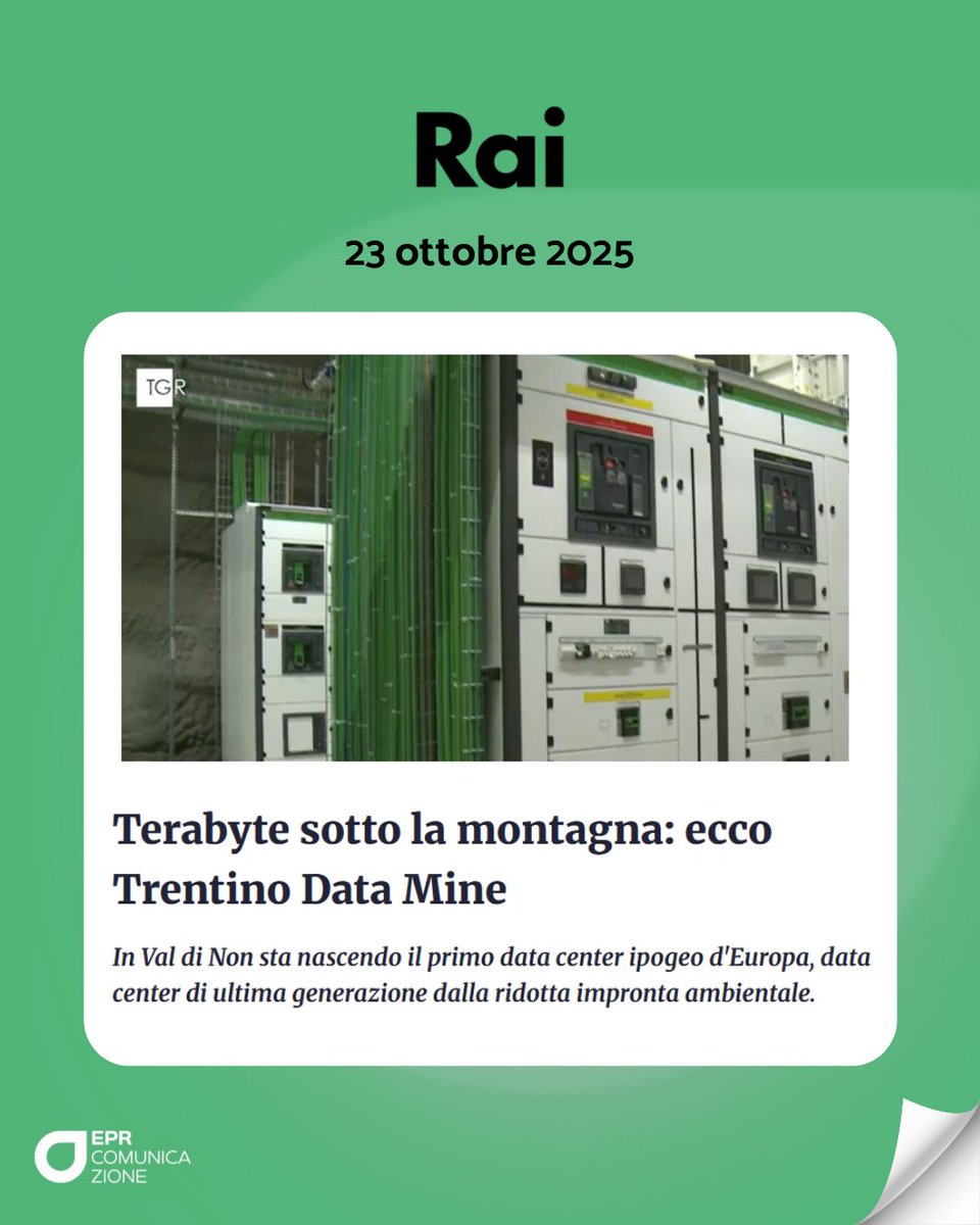 A oltre cento metri di profondità, nel cuore della Val di Non, è in costruzione un data center unico in Europa. Il progetto, raccontato da TGR Leonardo, porta la firma di Intacture by Trentino DataMine e nasce in una miniera ancora attiva.

Qui, le condizioni naturali diventano