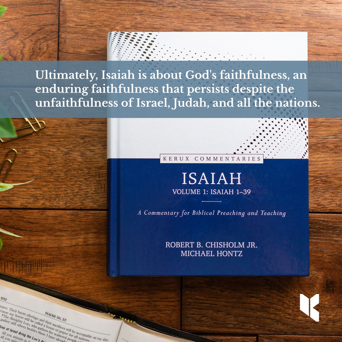 With faithfulness to the biblical witness, these authors explore Isaiah 1-39, discussing what it would have meant to their original audience &amp; how that can inform what it is saying to the church today.

amazon.com/Isaiah-vol-1-3…