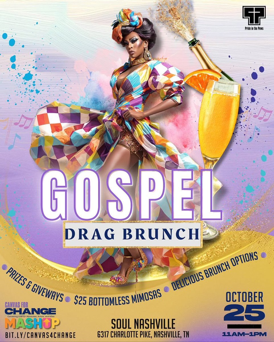 So excited to support Pride in the Pews during their Nashville visit. Canvas for Change is where we gather to imagine institutions that insist on our freedom &amp; flourishing. It’s about building a world where Black LGBTQ+ communities don’t just survive, but thrive.” - DAbram, CEO.